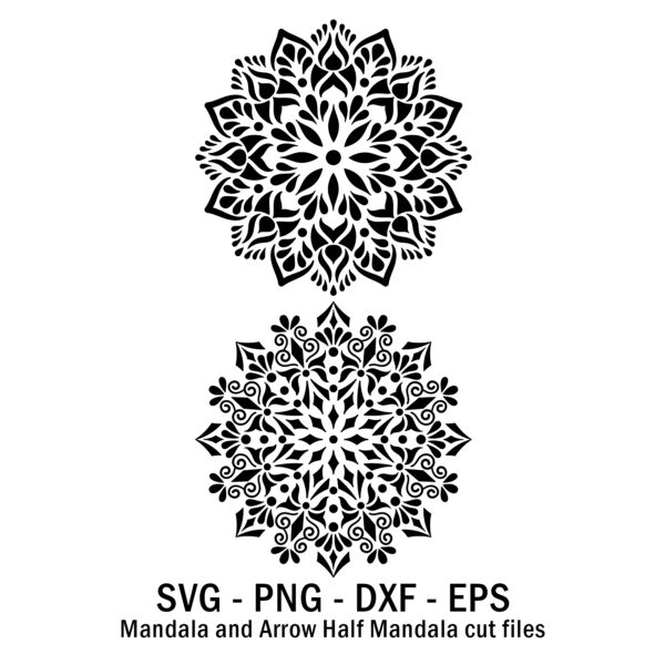 Mandalas SVG files