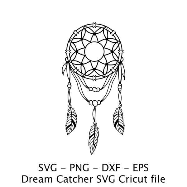 Dream Catcher SVG Cricut file.