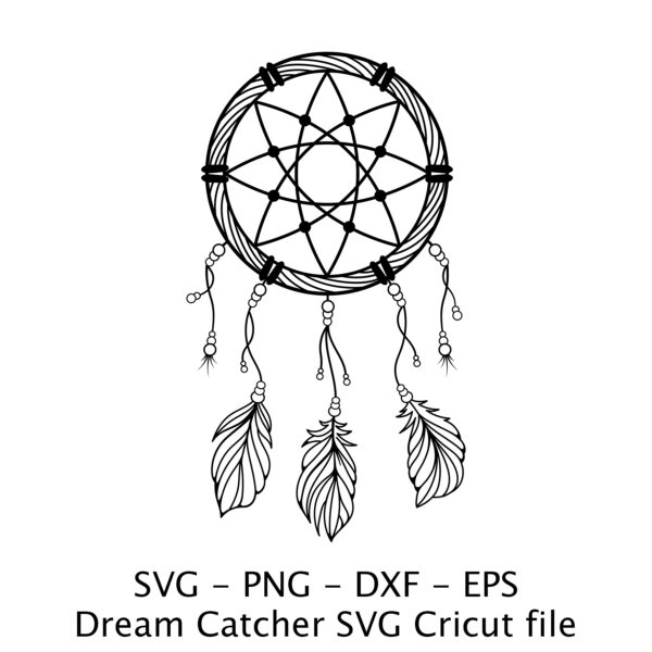 Dream Catcher SVG Cricut file.