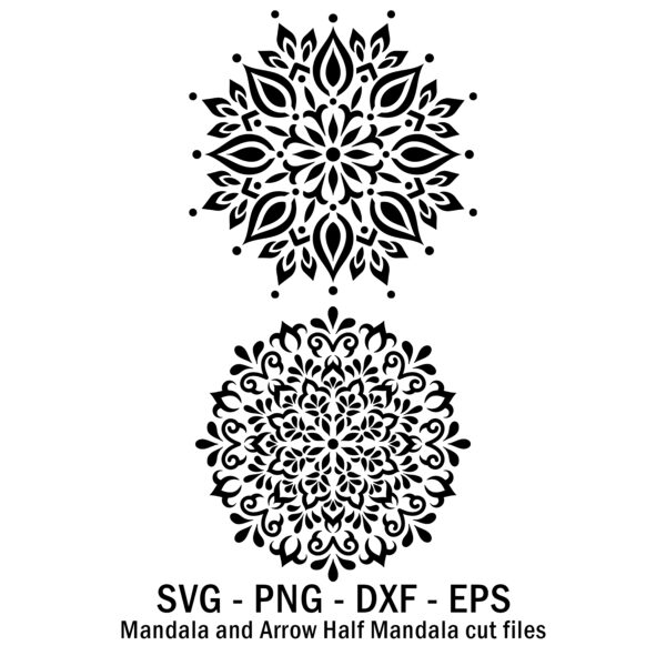 Mandalas SVG files