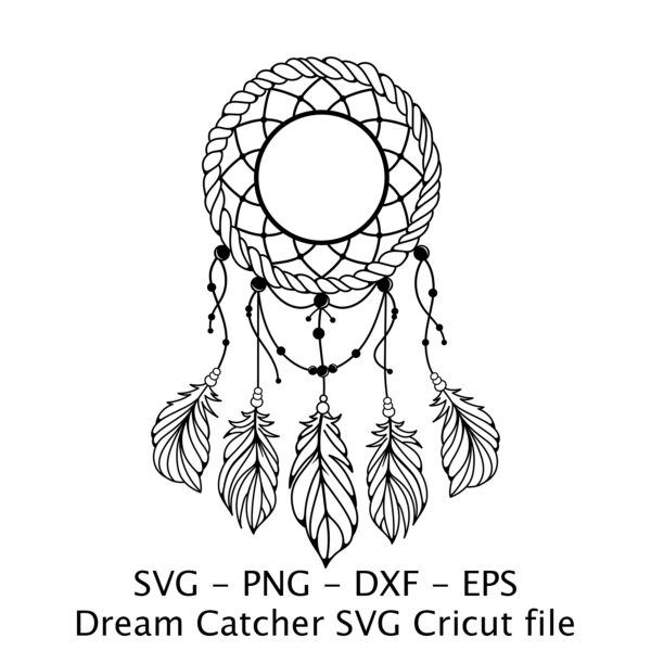 Dream Catcher SVG Cricut file.
