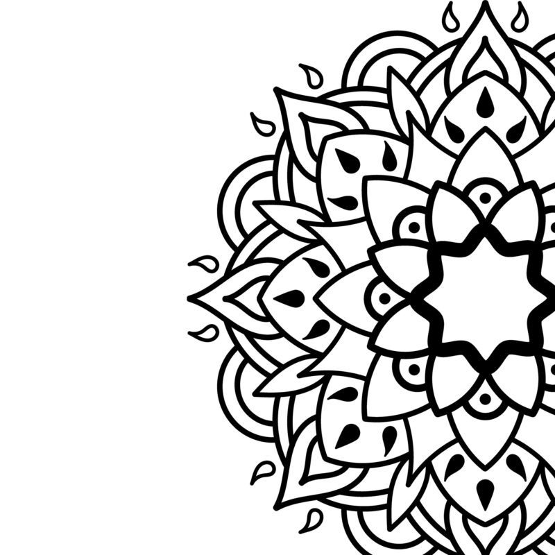 Mandala and Arrow Half Mandala cut files. - Image 2