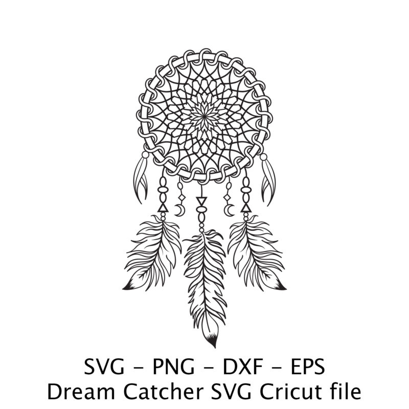 Dream Catcher SVG Cricut file.